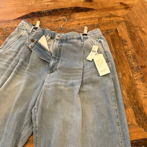 Pilcro Light Blue Flare & Wide Leg Jeans - Picture 3 of 6